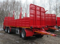 Trailer SAV 83433E1...E6 (suspension: spring, service brake system with EBS)