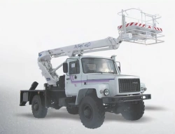 Truck hoist model TA-18 on chassis GAZ-33086, 3897-0000010-32