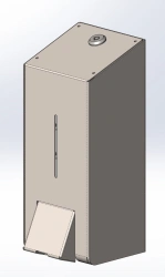Metal push-fill dispenser 1,0-1,2 L HHE 1-1,2