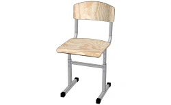 Non-adjustable student chair. Model: USN-1