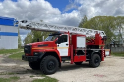 Fire ladder AL-30 on chassis URAL 43206-6151-71,43206-6151-73