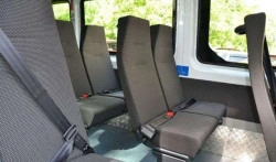 Seat KShSH-6840120 automobile shift passenger right 2-seater with 2-point safety belt