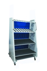 Mobile instrument rack of SMI series