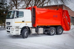 Rear-loading rubbish truck KO-427-81 (based on KAMAZ-65207-S5 chassis)