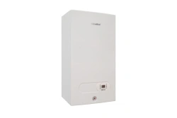 Wall-mounted gas-fired hot-water heating boiler (nominal heat output 24 kW), model MINORCA CTFS 24 CU