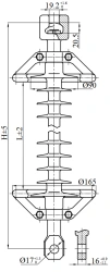 Insulator LK 70/150-2GS