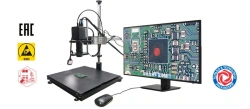 Professional digital video USB microscope HD 150/AF "Thermopro" with autofocus and object measurement function (without box)