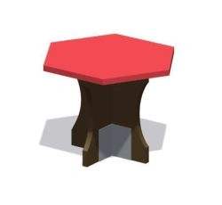 Stool (plywood) Romana 302.31.00