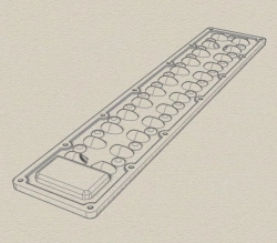 Group lens for LEDs 351071