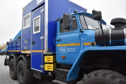 Special shift truck with CMU produced by INMAN JSC, on URAL 4320-6981-70; 4320-6981-72; 4320-6981-74; 4320-6981-74; 4320-69