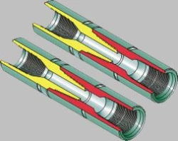 Lock to drill pipes ZN-95