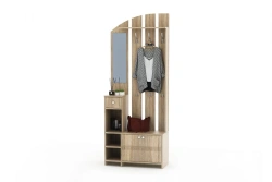 Wooden hallway furniture: Hallway cupboard model No. 23