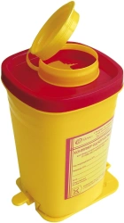 Disposable containers for collection of sharp instruments according to TU 9398-025-27428909-2007