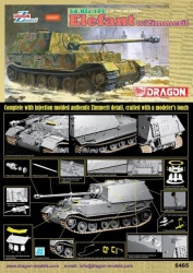 Assembled Model Tank Sd.Kfz. 184 Elefant w/Zimmerit