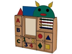 Didactic shelving unit ''Uznaznaika''/ SZH79