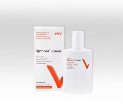 Liquid for cleaning dental instruments, alginate and plaster impression masses Orthosol-Klins concentrate 125 ml