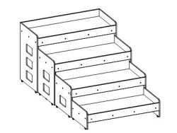 Bunk bed TV-BKCH-5.17.01-01