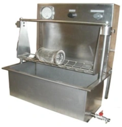Test bench for filter element tightness control