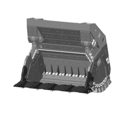Bottom discharge bucket PC-4000.FS-25-T1-J1-G1-S1
