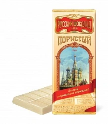 Chocolate "White porous" 90g