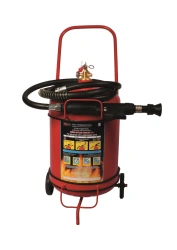 Air-emulsion mobile pumping fire extinguisher OVE-25(h)-AVCE-01