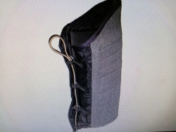 Foot trainer's sleeve for officers of canine units of the Russian internal affairs bodies