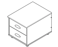 Trolley cabinet, models TUV.04
