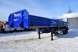 Flatbed semi-trailer, UZST brand, type 9179, modification 9179-0000042