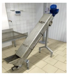 Washing auger