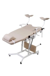 Medical manipulation and viewing chair-table for gynaecological, urological and proctological examinations and procedures,