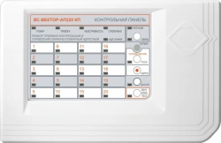 Addressable block-modular intrusion and fire alarm control and monitoring device VS-VECTOR-AP220