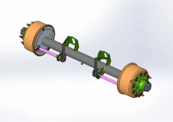 Axle assembly AXL-01-RFS-12.0 (for completing axle units from 29.20.30.110, from 28.30.93)