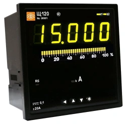 Panelboard digital electrical metering device: version Shch120