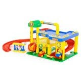 Garage ?1 with cars (in a box), Item No. 37824.