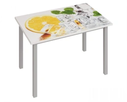 St037.0 FRISTAIL - 3 Sliding dining table 1000(1420) (Table top - GLASS)