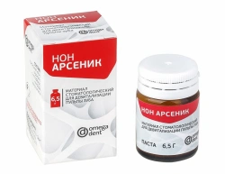 Dental material for devitalisation of dental pulp "Non Arsenic"