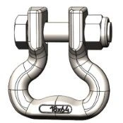 Connecting link, type: 2, version: 1, standard size 18x64, TU 3149-019-00165735-2007.