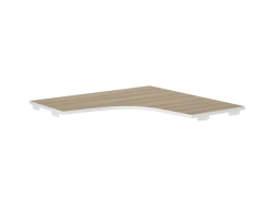 Corner worktop 1250 right (550 mm sides), item CLF105DX