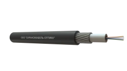 Fibre-optic cable into the ground of OKB-T mark