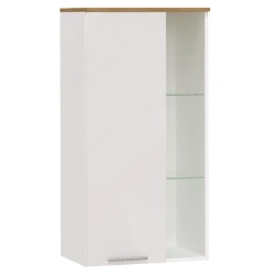 NOT1 Section with 1dw. glass from the set of cabinet furniture "ALTEA".