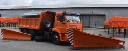 Road combined sweeping machine DMK-40M on the basis of chassis KAMAZ 65115-50, KAMAZ 65115-A5