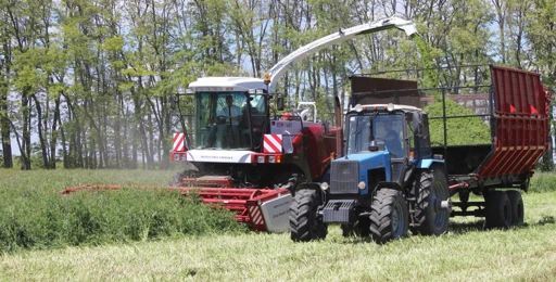 Grass Header 500D for John Deere 7380, 5m Width