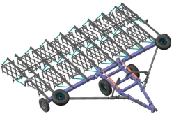 Universal soil tillage machine UPA-BZ-9-2