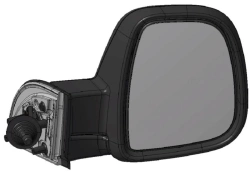 Right cable embossed mirror with tempdat 1683754881
