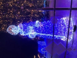 Lighted figure "Snow Maiden"
