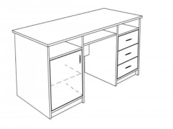 Double desk RL01/04
