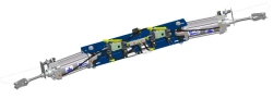 Vehicle door pneumatic actuator 40N2R63/116T1B114