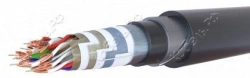 Cables for signalling and interlocking with polyethylene insulation, with water-blocking materials (WB), shielded, in sheathing