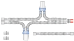 Respiratory devices for joint use with anaesthetic and resuscitation equipment, version: p