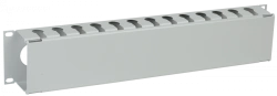 CO35-2MCM ITK Cable organiser with cover 19" 2U, grey